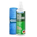 Blum Manufaktur 250ml Bildschirmreiniger + 30x30 cm Mikrofasertuch - Screen Cleaner - Display...