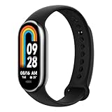 Xiaomi Mi Smart Band 8 Aktivitäts-Armband, AMOLED-Display, Herzfrequenzüberwachung, 190 mAh, 150 +...