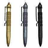 Forhome Multifunktional Tactical Pen, 3 Stück Taktischer Kugelschreiber Taktischer Stift Gadgets,...