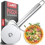 Scharfer Pizzaschneider Deutsche Marke - Pizzaroller leicht zu reinigen, spülmaschinenfest und...