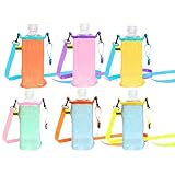 Flaschenhalter Tasche | Umhängetasche Für Wasserflaschen - 6er Set Tragtaschen Mit Verstellbarem...