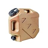 KiBcsLic Wasserbehälter mit, Wasserkanister, Eimer für Camping, Auto, Angeln, Khaki