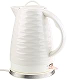 Rosenstein & Söhne Keramik Wasserkocher: Porzellan-Wasserkocher WSK-270.rtr, 1,7 Liter, 1.500 Watt...
