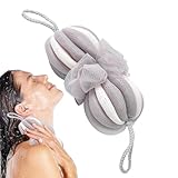 Dusch-Luffa, Badeschwamm, Luffa-Schwamm, weicher Schrubber, Blumenball, Reinigungswerkzeug, Pouf,...