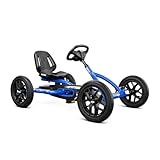 BERG Buddy Blue GoKart | Kinderfahrzeug, Tretfahrzeug mit hohem Sicherheitstandard, Luftreifen und...