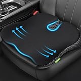 AUVON Keilkissen fürs Auto Stuhl mit U-Form-Design zur Sitzerhöhung & Haltungssupport, Memory Foam...
