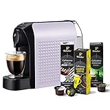 Tchibo Cafissimo easy Kaffeemaschine Kapselmaschine inkl. 30 Kapseln für Caffè Crema, Espresso und...