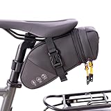 CCKOLE Fahrrad Satteltaschen fahrradsatteltasche mit reflektierender, Fahrradtasche Hecktasche...