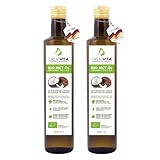 GreatVita Bio MCT Öl auf Kokosölbasis - 2x 500 ml | 70% Caprylsäure (C8) & 30% Caprinsäure (C10)...