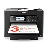 Epson WorkForce WF-7840DTWF 4-in-1 Business Tinten-Multifunktionsgerät (Druck, Scan, Kopie, Fax,...