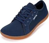WHITIN Barfußschuhe Herren Barfussschuhe Barfuss Schuhe Breite Barfuß Sneaker Knit Barefoot Shoes...