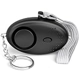 flintronic Persönlicher Alarm, 140 dB Selbstverteidigungsalarm mit LED-Licht und...