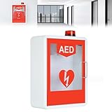 YSFHYAN Aed-defibrillator-aufbewahrungsschrank, Wandmontierte Herz-defibrillations-alarmbox Mit...