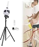 Automatischer Badminton-Trainer, Badminton-Serviermaschine mit Fernbedienung, Serve von einem...