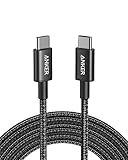 Anker USB C Kabel 3m, 100W Ladekabel USB C, USB C auf USB C Kabel für iPhone 16 15 Serie Samsung...