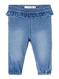 NAME IT Damen NBFBIBI DNMATORINAS SWE Pant NOOS Jeans, Medium Blue Denim, 74