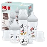 NUK Perfect Match Babyflaschenset | Ab 0 Monate | Passt sich dem Baby an | 3 Anti-Colic-Babyflaschen...