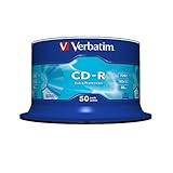 Verbatim CD-R Extra Protection, CD-Rohlinge mit 700 MB Datenspeicher, ideal für Foto- und...
