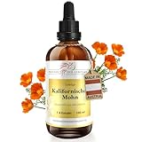 Kalifornischer Mohn Tinktur 100ml | Eschscholzia californica Tropfen (1:4 Extrakt) | Premium...