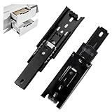 2er-Pack SchubladenauszüGe,100mm Schubladenauszug,3-Teilig Teleskopauszug,GeräUscharm...