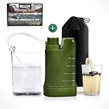 FORMIZON Wasserfilter Outdoor, Tragbarer Elektrische Wasserfilter Outdoor für Trinkwasser Outdoor,...