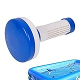 Schwimmender Tablettenspender, Pool-Tablettenschwimmer mit großem Fassungsvermögen, verstellbare...