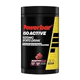 Powerbar - Isoactive - Red Fruit - 600g - Isotonisches Sportgetränk - 5 Elektrolyte
