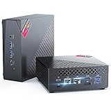 NiPoGi AM06 PRO Mini PC Dual LAN, АMD Ryzen 5 5500U (6C/12T, bis zu 4,0 GHz), 16 GB DDR4 512 GB M.2...