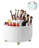 Kosmetik Make Up Organizer, 360°Drehbarer Pinsel Organizer,Kosmetikregal Kosmetik Organizers für...