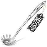 Zulay Kitchen Pastaheber – Langlebiger Lebensmittelqualität Edelstahl Pastalöffel Server mit...