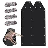 Deer Drag Schlitten - Robuster Gartenschlitten, Kaminholz-Transportschlitten, Outdoor-Nutzfahrer,...