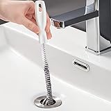 KEYRI 2 Stück Reinigungsbürsten für Abwasserkanäle Flexible Abflussreinigungsbürste...