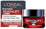 L'Oréal Paris Anti-Aging Tagescreme mit Dreichfachpower für Frauen, mit Pro-Retinol,...