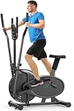 Crosstrainer,Crosstrainer für zuhause Neezee Qualitätsunternehmen Pro 2-in-1 Elliptisch...