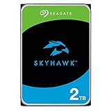 Seagate SkyHawk 2TB interne Festplatte HDD, Videoaufnahme bis zu 64 Kameras, 3.5 Zoll, 64 MB Cache,...
