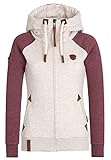 Naketano Damen Kapuzenjacke Mach Klar Jetzt Zip Hoodie