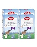 Töpfer Bio Folgemilch aus Ziegenmilch 2-4 x 400g Milchpulver - Babynahrung als Ergänzung zum...