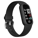 TOOBUR Fitness Tracker mit schrittzähler Fitnessuhr mit Wasserdicht Pulsuhr mit Herzfrequenz...