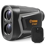 CIGMAN Laser Golf Entfernungsmesser, 800 Yards Golf Rangefinder mit Slope-USB Wiederaufladbar, Fünf...