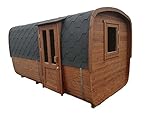 Generisch Sauna Gartensauna Saunahaus NEU Thermoholz 4 m für bis zu 6 Persohnen Großen...