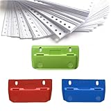 Taschenlocher 3 Stück locher für ordner mini locher klein Taschenlocher Mini-Taschenlocher für...