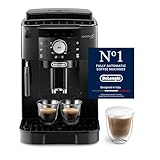 De'Longhi Magnifica S ECAM11.112.B, Kaffeevollautomat mit Milchaufschäumdüse für Cappuccino, mit...