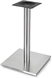 Melko Tischuntergestell Tischsäule Möbelfuß aus Edelstahl, ca. 45 x 45 x 72 cm - kann mit Einer...