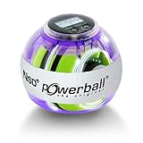 Powerball Autostart Multilight Max, gyroskopischer Handtrainer mit blau-rotem Lichteffekt inkl....