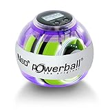 Powerball Autostart Multilight Max, gyroskopischer Handtrainer mit blau-rotem Lichteffekt inkl....