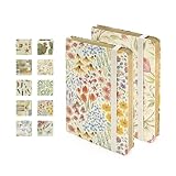 Notizbuch A6 Liniert 2er Set, Florentiner & Provence Serie, Hardcover mit Italienischem...