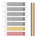 Jiujuda9 7 Schachtel/42 STK Bleistiftminen für Zimmermannsbleistift, 2,8mm Solide Tischler...
