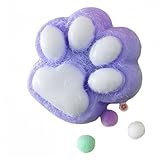 2024 Neu Squeeze Spielzeug, Cat Paw Anti Stress Ball, Katzenpfoten Quetschspielzeug mit Bällen...