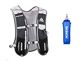 Win.Deeper 5L Ultraleicht Trinkrucksack Trail Rucksack Trinkweste, Hydration Pack Fahrradrucksack...