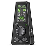 LEKATO Digitales Metronom mit Lautstärkeregler und Temporegler, Elektronisches Metronom mit Timer,...